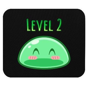 Discover Cute Green Dungeon Slime Monster Weird Anime Mouse Pads