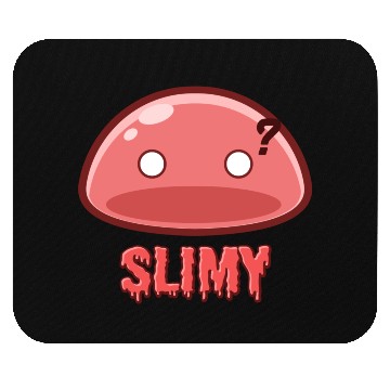 Discover Cute Red Dungeon Slime Monster Weird Anime Mouse Pads
