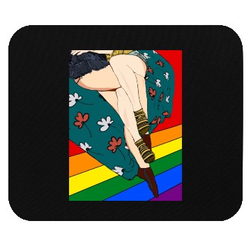 Discover Lesbians in bed Mouse Pads