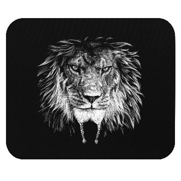 Discover Lion Biker Mouse Pads