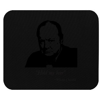 Discover Winston Churchill World War 2 Mouse Pads