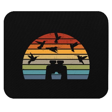 Discover Bird Watching Vintage Birdwatching Birding Mouse Pads