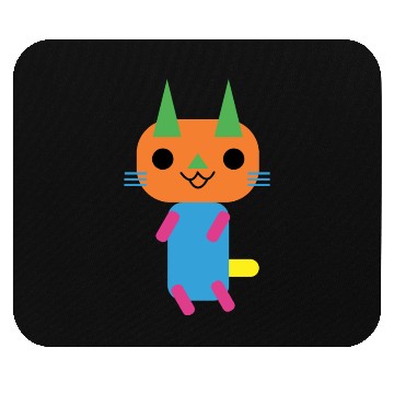 Discover Cat Rectangle And Triangle Shape Mouse Pads