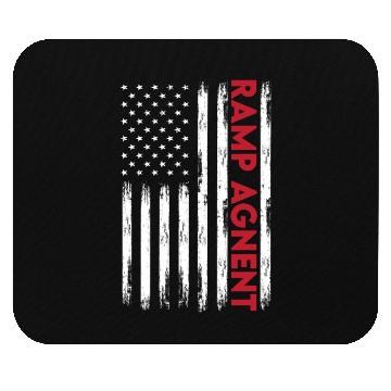Discover Ramp Agent USA Flag Mouse Pads