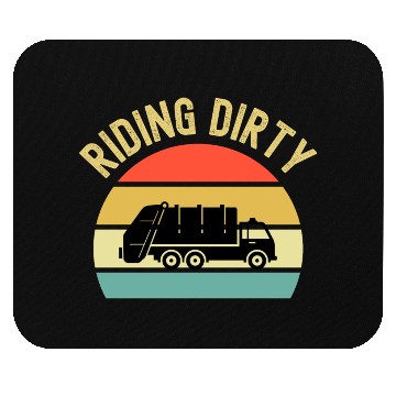 Discover Riding Dirty Mouse Pads