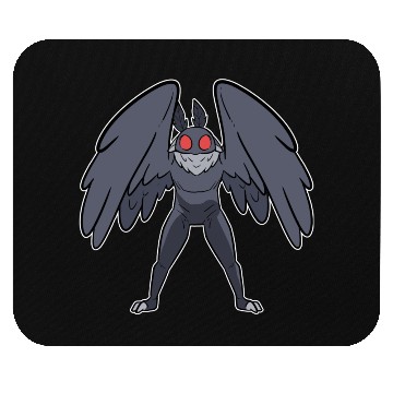 Discover Mothman Mythical Creatures Folklore Cryptid Mouse Pads