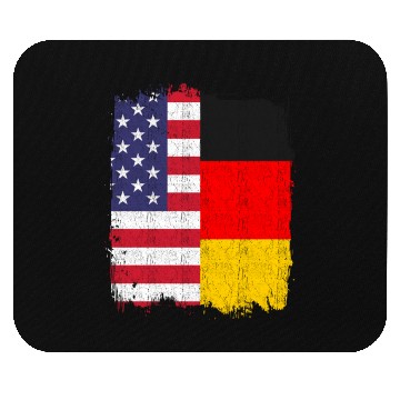 Discover German American US Flag Germany Mouse Pads
