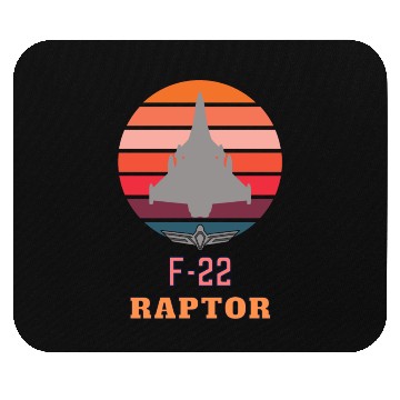 Discover F-22 raptor Mouse Pads