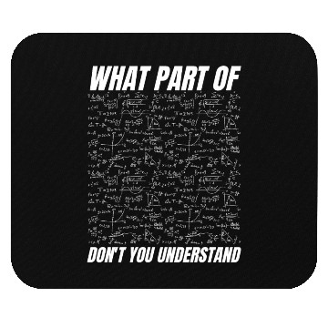 Discover Funny Math Teacher Gift Mouse Pads