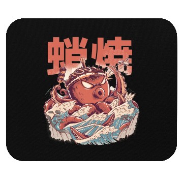 Discover TAKOYAKI ATTACK Mouse Pads