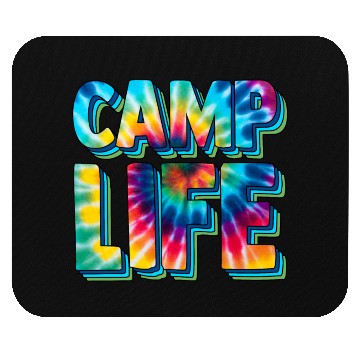 Discover camp life,SUMMER Camp, fall camp,boy scouts,trekki Mouse Pads