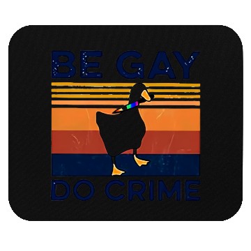 Discover Duck BGD crime Mouse Pads