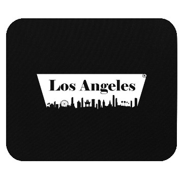 Discover Los Angeles Skyline Mouse Pads