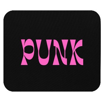 Discover PUNK (in bold pink letters) Mouse Pads