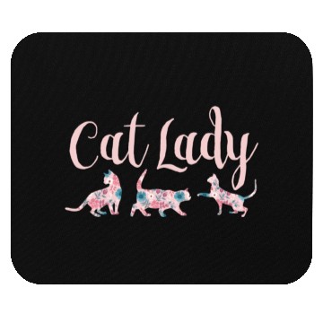 Discover Cat Lady - Cat Mom - Cat owner gift Mouse Pads