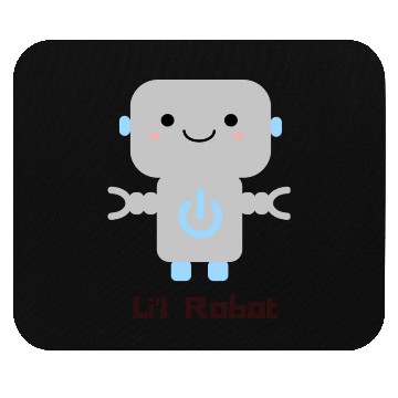 Discover Little Robot Mouse Pads