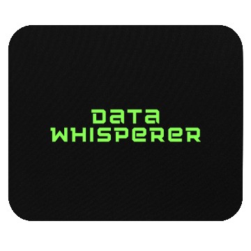 Discover Humorous Data Whisperer Software Engineers Gift Mouse Pads