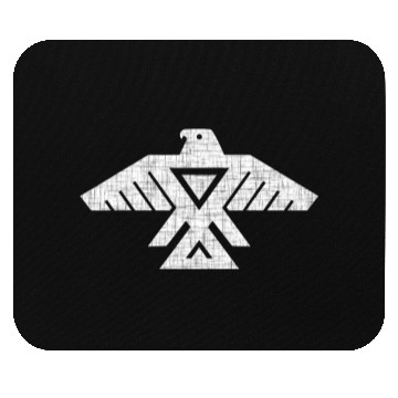 Discover Native American Owl Symbol Mouse Pads