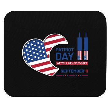 Discover Patriot Day 9 11 USA Mouse Pads