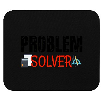 Discover Problem Solver Math Teacher Mouse Pads