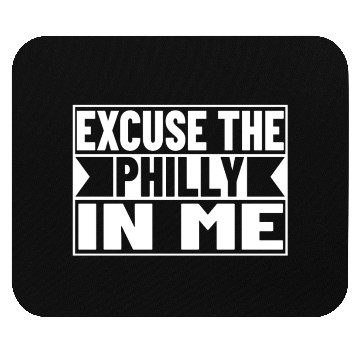 Discover Excuse the Philly in me Costume Mouse Pads