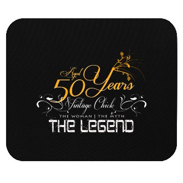 Discover 50th birthday Mouse Pads