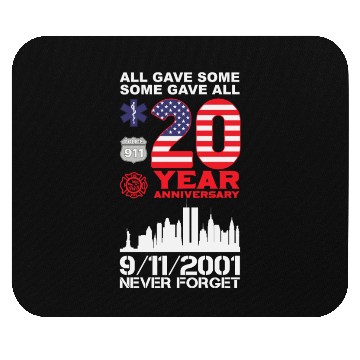 Discover Patriot Day Never Forget 9 11 2001 Anniversary Mouse Pads