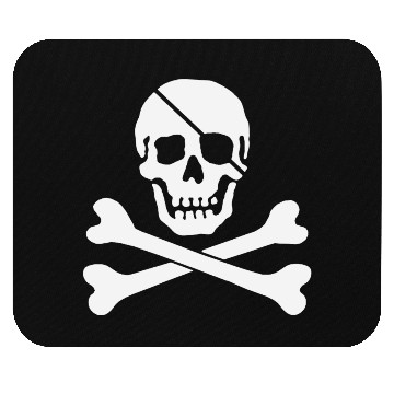 Discover Jolly Roger Pirate Flag Skull and Crossbones Mouse Pads