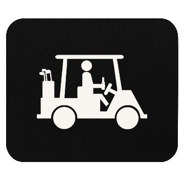 Discover Funny Golf Golfer Drinking Beer Mouse Pads