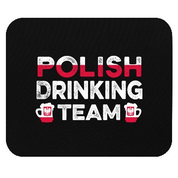 Discover Poland Flag Polish Drinking Team Mouse Pads