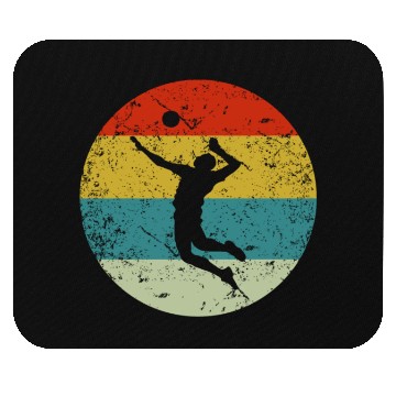 Discover Retro vinatge volleyball Mouse Pads