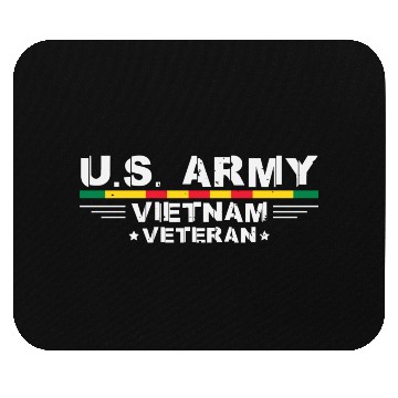 Discover US Army Vietnam Veteran Soldier Mouse Pads