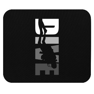 Discover Dive Scuba Diving Mouse Pads