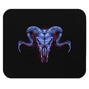 Discover Goat skull Mouse Pads