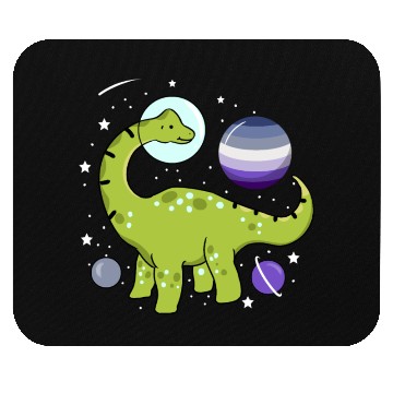 Discover Brachiosaurus Space Butch Lesbian Mouse Pads