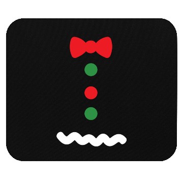 Discover Ginger bread Man Holiday Costume Christmas Cookie Mouse Pads