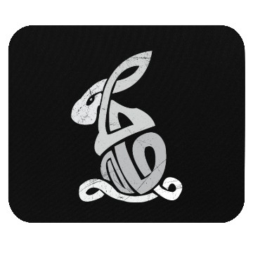 Discover Celtic Symbols Bunny Celtic Knot Gift Idea Mouse Pads