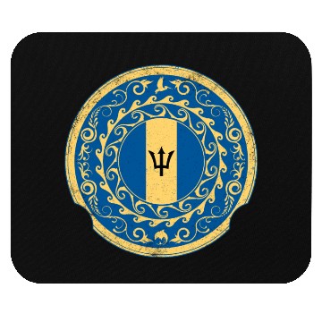 Discover Barbados Trident Mouse Pads