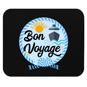 Discover Bon Voyage Mouse Pads