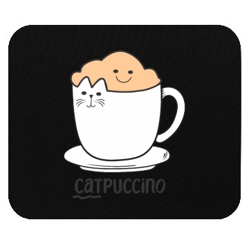 Discover Coffee Lover Caffeine Cat Lover Kity Kitten Pet Mouse Pads