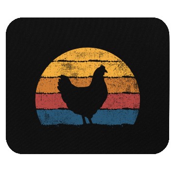 Discover Chicken Farmer Retro Mouse Pads