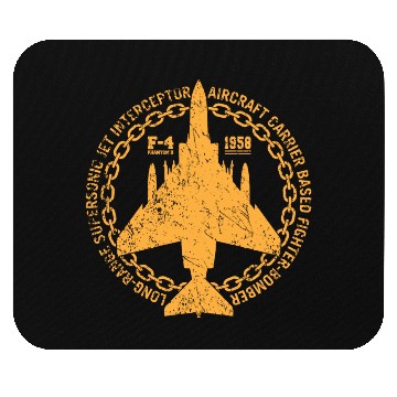 Discover F-4 Phantom II Military Jet Intercept Fighter Mouse Pads