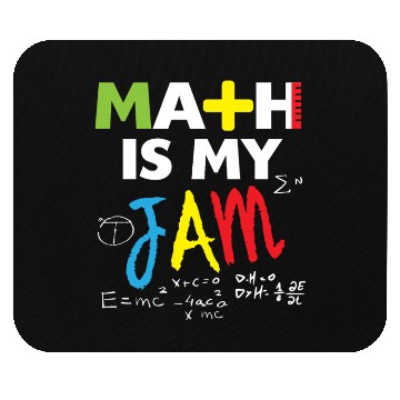 Discover Math Is My Jam math math math Mouse Pads