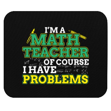 Discover Math Teacher Math Teacher Mouse Pads