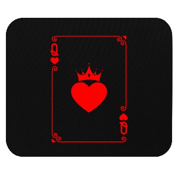 Discover Queen of Heart King Queen Couple Halloween Costume Mouse Pads