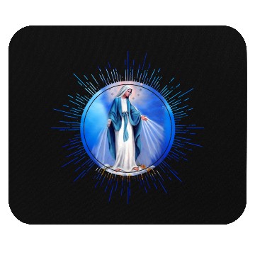 Discover Virgin mary madonna maria ave maria catholic bibel Mouse Pads