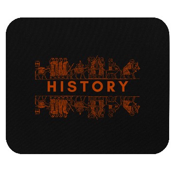 Discover History (Lovers) Subject Mouse Pads