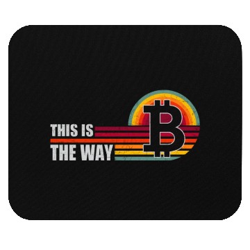 Discover Bitcoin Is The Way Mouse Pads