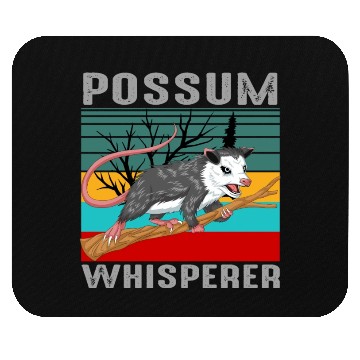 Discover opossum Whisperer Mouse Pads
