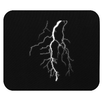 Discover Thunder Storm Design Lightning Bolt Mouse Pads